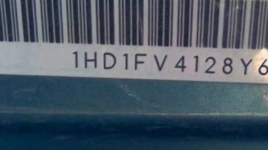 VIN prefix 1HD1FV4128Y6