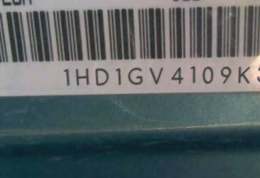 VIN prefix 1HD1GV4109K3