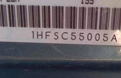 VIN prefix 1HFSC55005A1
