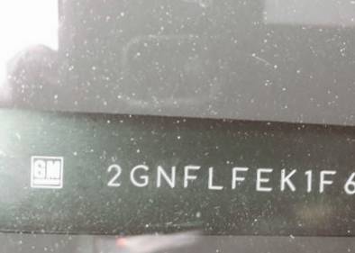 VIN prefix 2GNFLFEK1F61