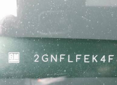 VIN prefix 2GNFLFEK4F63