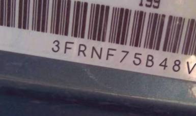 VIN prefix 3FRNF75B48V0