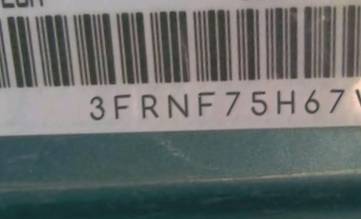 VIN prefix 3FRNF75H67V5