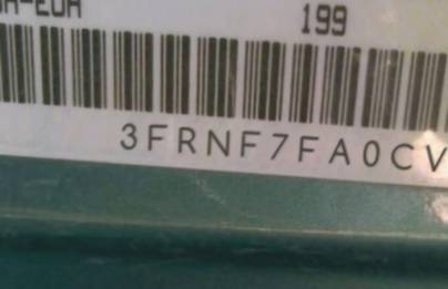 VIN prefix 3FRNF7FA0CV2