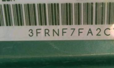VIN prefix 3FRNF7FA2CV1