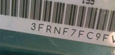 VIN prefix 3FRNF7FC9FV7