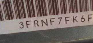 VIN prefix 3FRNF7FK6FV7