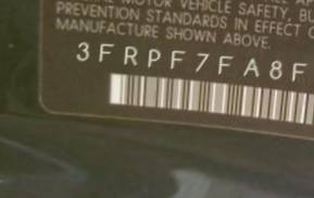 VIN prefix 3FRPF7FA8FV7