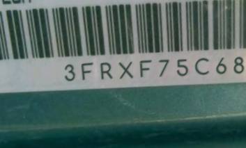 VIN prefix 3FRXF75C68V0