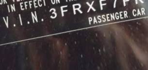 VIN prefix 3FRXF7FK7CV3