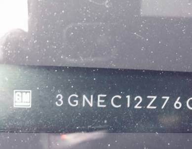 VIN prefix 3GNEC12Z76G1