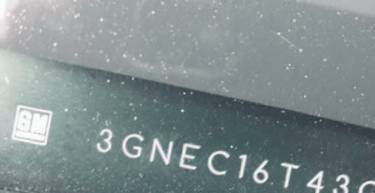 VIN prefix 3GNEC16T43G3