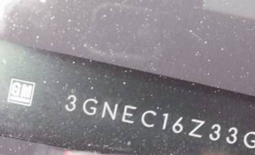 VIN prefix 3GNEC16Z33G3