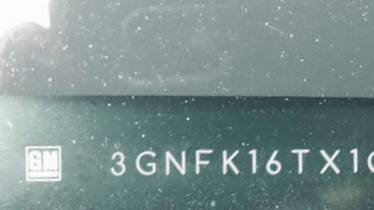 VIN prefix 3GNFK16TX1G2