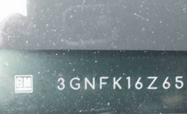 VIN prefix 3GNFK16Z65G1