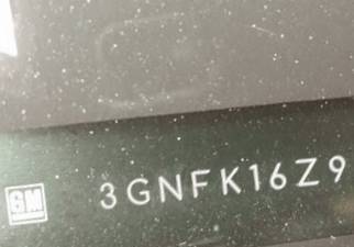 VIN prefix 3GNFK16Z92G2