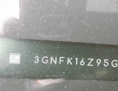 VIN prefix 3GNFK16Z95G2