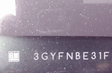 VIN prefix 3GYFNBE31FS5