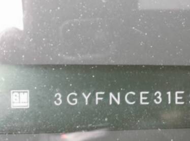 VIN prefix 3GYFNCE31ES5