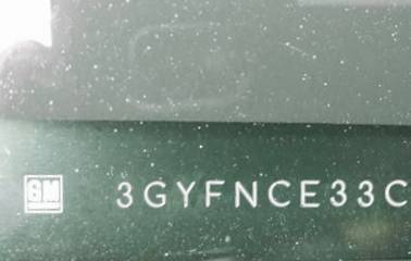 VIN prefix 3GYFNCE33CS6