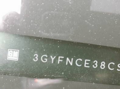 VIN prefix 3GYFNCE38CS5