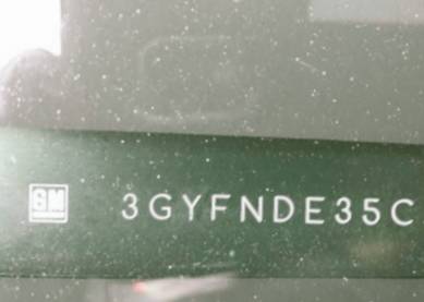 VIN prefix 3GYFNDE35CS6