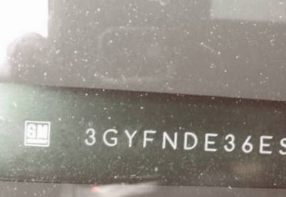 VIN prefix 3GYFNDE36ES5