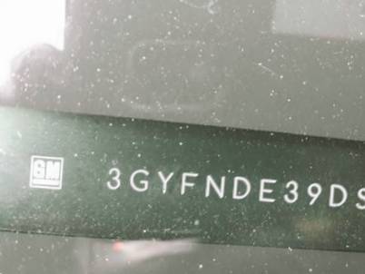 VIN prefix 3GYFNDE39DS5