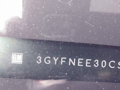 VIN prefix 3GYFNEE30CS5