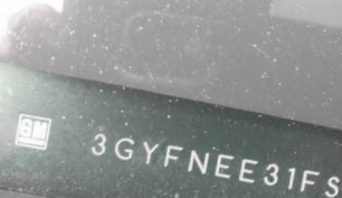 VIN prefix 3GYFNEE31FS5
