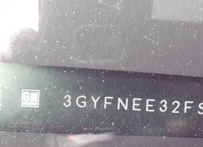 VIN prefix 3GYFNEE32FS5