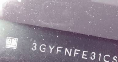 VIN prefix 3GYFNFE31CS6