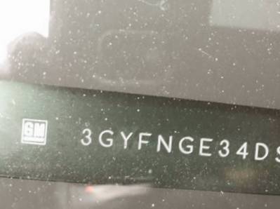 VIN prefix 3GYFNGE34DS6