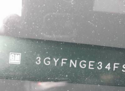 VIN prefix 3GYFNGE34FS5