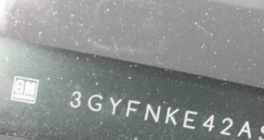 VIN prefix 3GYFNKE42AS6