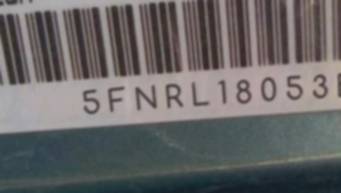 VIN prefix 5FNRL18053B1