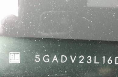 VIN prefix 5GADV23L16D1