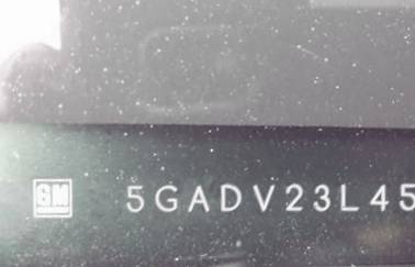 VIN prefix 5GADV23L45D2