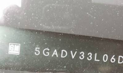 VIN prefix 5GADV33L06D1