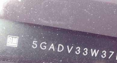 VIN prefix 5GADV33W37D1