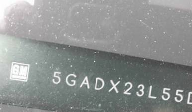 VIN prefix 5GADX23L55D2