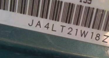 VIN prefix JA4LT21W18Z0