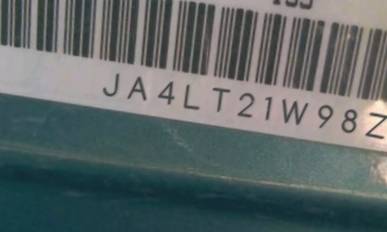 VIN prefix JA4LT21W98Z0
