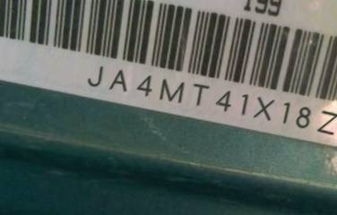 VIN prefix JA4MT41X18Z0