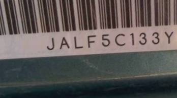 VIN prefix JALF5C133Y77