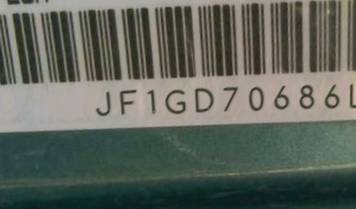 VIN prefix JF1GD70686L5