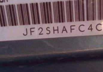 VIN prefix JF2SHAFC4CH4