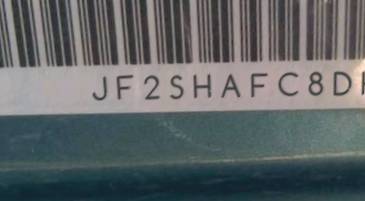 VIN prefix JF2SHAFC8DH4