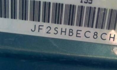VIN prefix JF2SHBEC8CH4