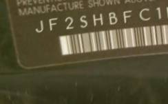 VIN prefix JF2SHBFC1BH7